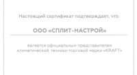 Сплит-Система KRAFT Кондиционер